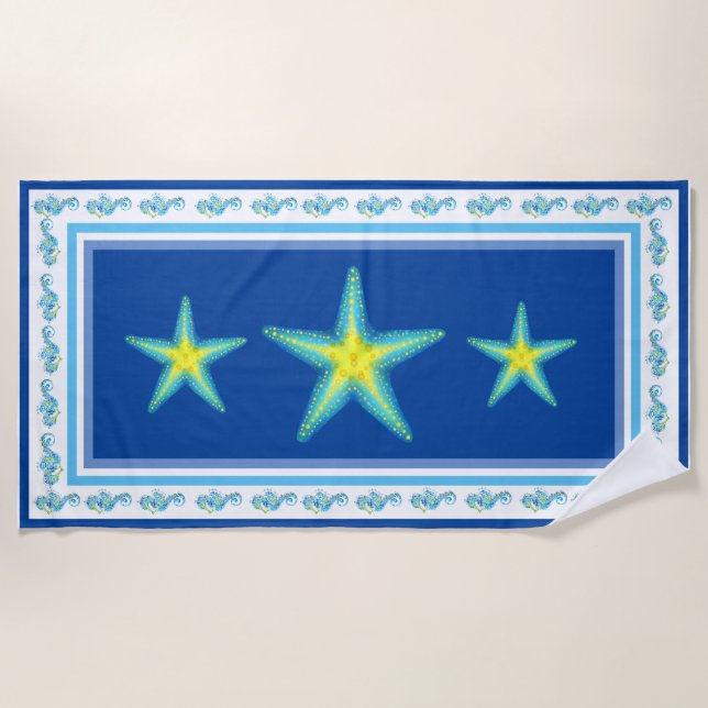 Beach Towel Beach Towels Seaside Royal (Front)