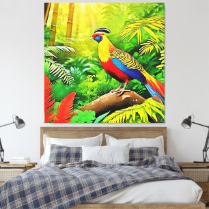 Beach Towel Canvas Print