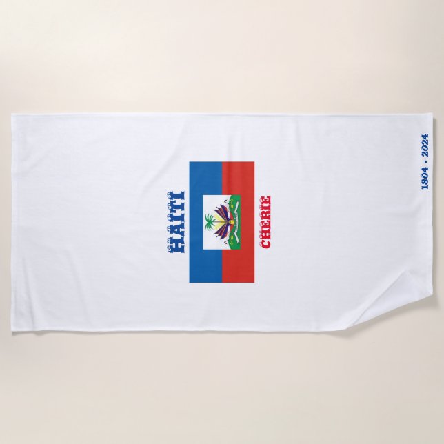 BEACH TOWEL (HAITI) (Front)