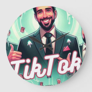 beach towel large clock