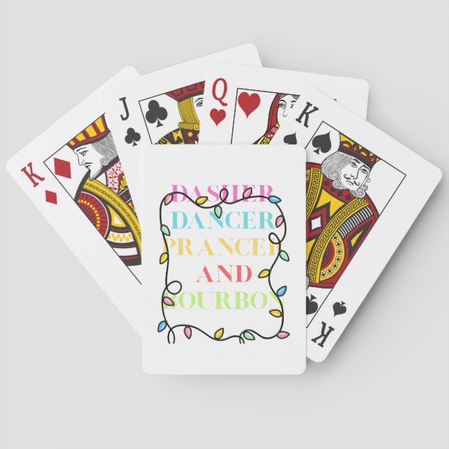 Beach Towel Playing Cards (Back)