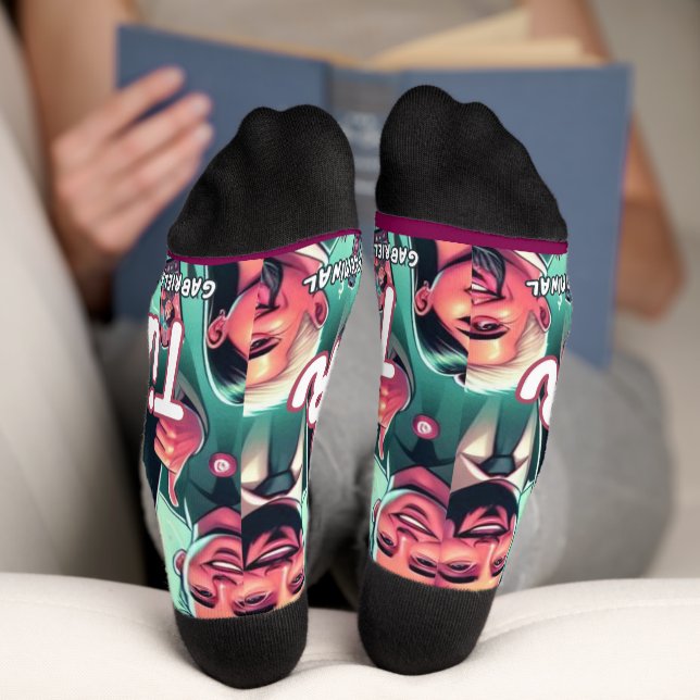 beach towel socks (Bottom)