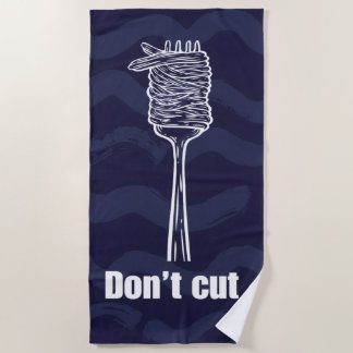 Beach Towel - Spaghetti & Dolce Vita Humor