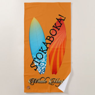 Beach Towel STOKABOKA! 2 (Surf Boards)