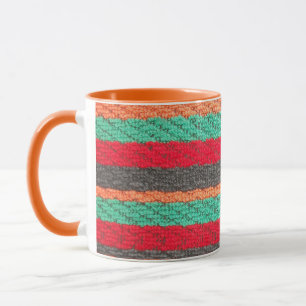 Beach Towel Stripes Mug