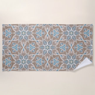Beach Towel, "Tidal Ephemera" Beach Towel