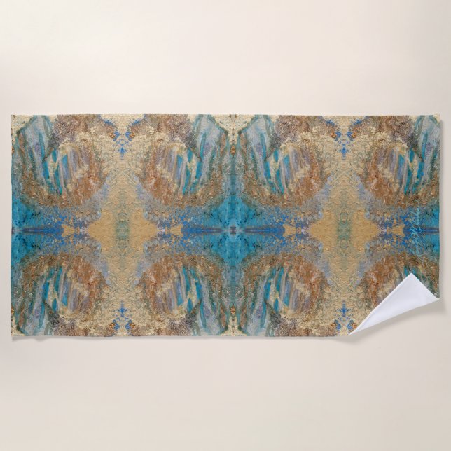 Beach Towel - Timelessness States -Large (Front)