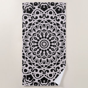 Beach Towel Tribal Mandala G385