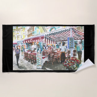 Beach Towel Two Sisters in Capris