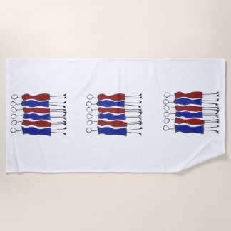 Beach Towel (Unique Hand-drawn)