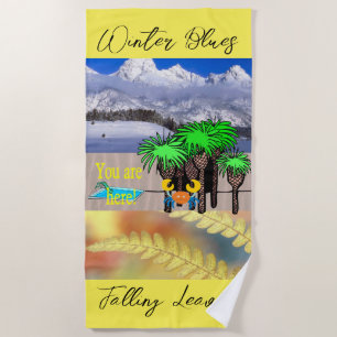 Beach Towel Winter Summer Fall You are here!