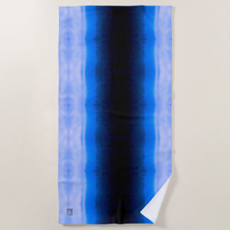 BEACH TOWEL with blue mountainscape