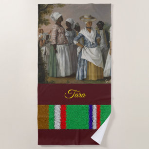 Beach towels African