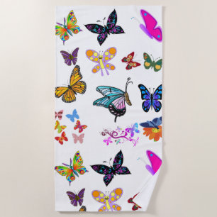 Beach towels Butterflies