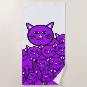Beach towels Cats