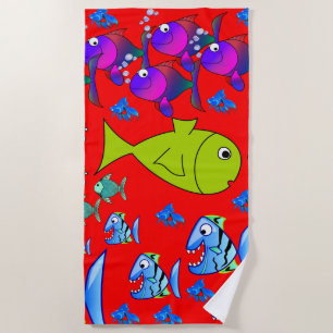 Beach towels Fish