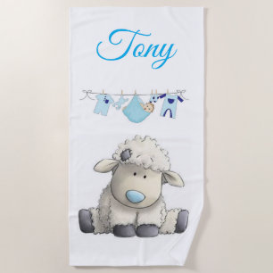 Beach towels Lamb