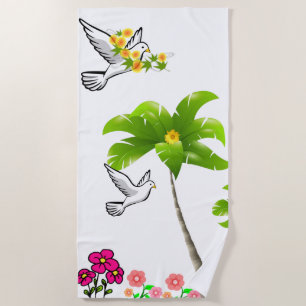 Beach towels Palm Tree