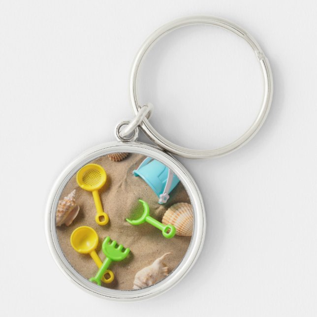 Beach Toys Keychain (Front)