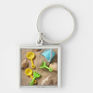 Beach Toys Keychain