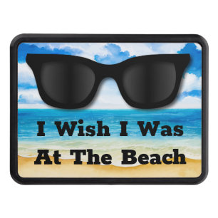 Beach Trailer Hitch Cover