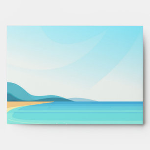  Beach travel Envelope