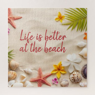 Beach Treasures Jigsaw Puzzle