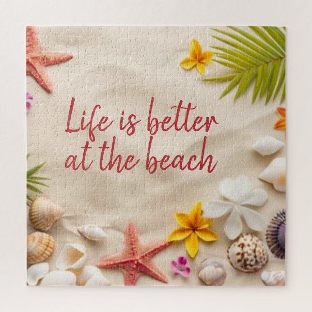 Beach Treasures Jigsaw Puzzle (Vertical)