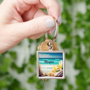 Beach Treasures Keychain