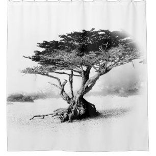 BEACH TREE Shower Curtain