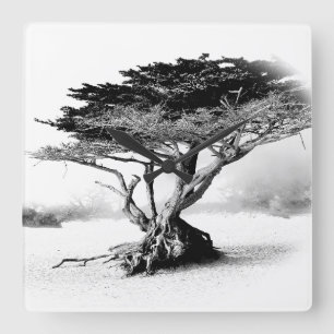 BEACH TREE Wall Clock