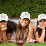 Beach Tribe Girl's Trip Bachelorette Vacation  Trucker Hat<br><div class="desc">This design may be personalized in the area provided by changing the photo and/or text. Or it can be customized by clicking Personalize this Template and then choosing the click to customize further option and delete or change the colour of the background, add text, change the text colour or style,...</div>