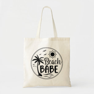 Beach Tropical Palm Tree Tote Bag