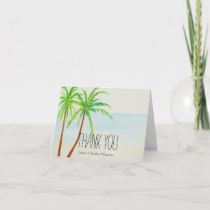 Beach Tropical Palm Trees Thank you