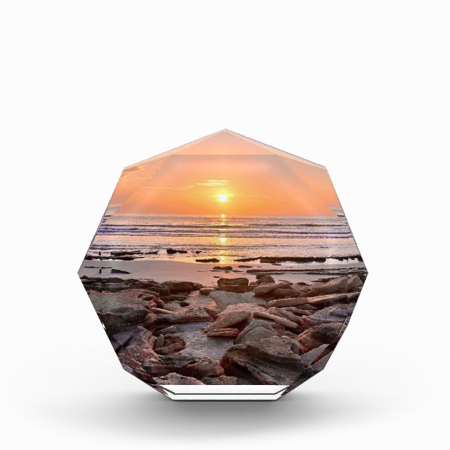 Beach Tropical Sunrise photo blocks (Front)