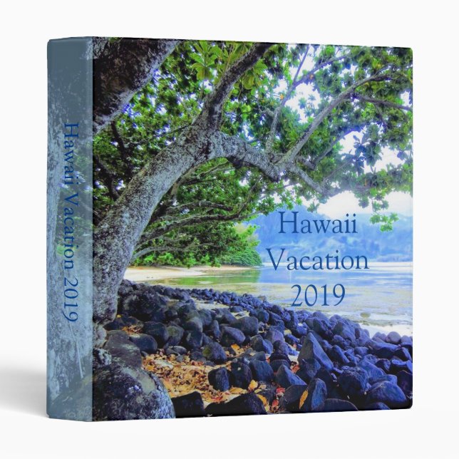 Beach Tropical Vacation Binder Photo Album (Front/Spine)