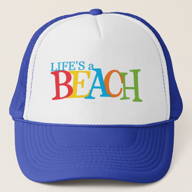 Beach  -  Trucker Hat (Front)