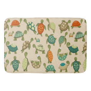 Beach Turtles Bath Mat