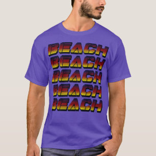 Beach Typography T-Shirt