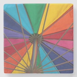Beach Umbrella Stone Coaster