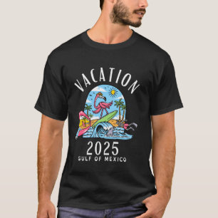 Beach Vacation 2025 Men Women Kids Teens Girls & B T-Shirt