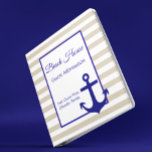 Beach Vacation House Rental Guide Instructions Binder<br><div class="desc">This design was created though digital art. This binder can be used by a home owner or property management company. It may be personalized in the area provide or customizing by choosing the click to customize further option and changing the name, initials or words. You may also change the text...</div>