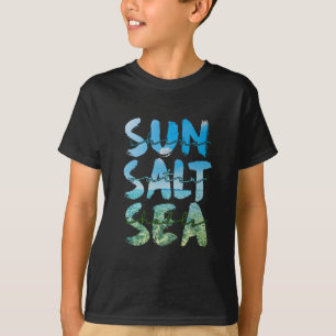 Beach Vacation Ocean Waves Sun Summer Fun Holiday  T-Shirt