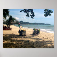 Beach Vendings ... Lamai Beach, Koh Samui Island