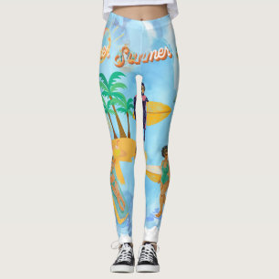 BEACH VIBE LEGGINGS