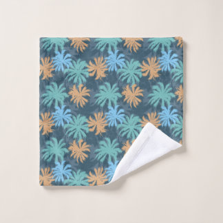 Beach Vibe Palm Tree Wash Cloth