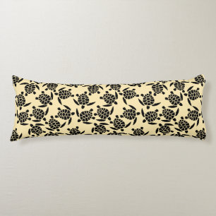 Beach Vibes Motif   Sea Turtle Pattern Body Pillow