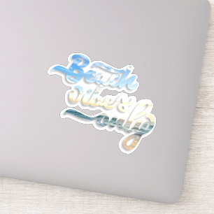 Beach Vibes Only Typography