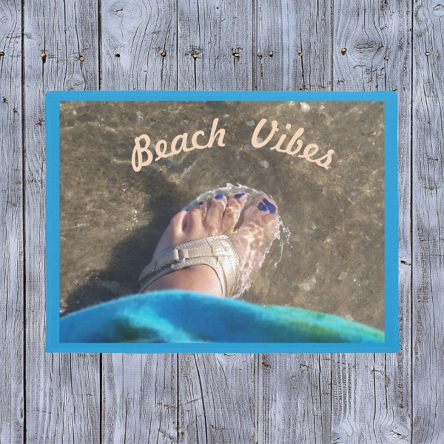 Beach Vibes Sandal and Surf Doormat (Creator Uploaded)