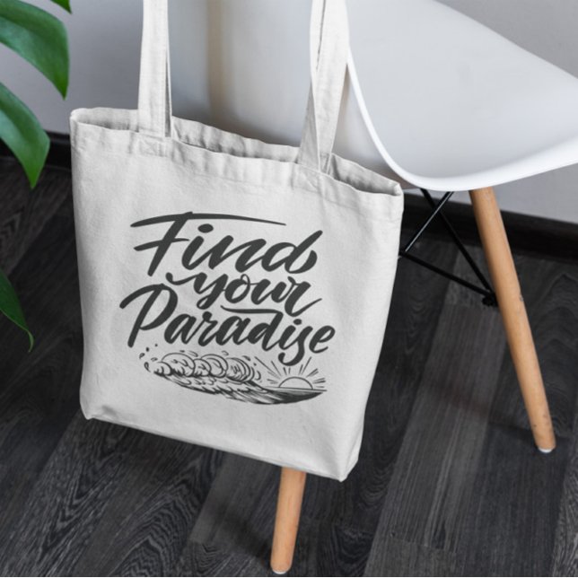 Beach Vibes Tan Lines Tote Bag (Creator Uploaded)